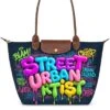 Longchamp Le Pliage Original L Tote Bag With Bubblegum 3D Graffiti 1 Longchamp Le Pliage Original L Tote Bag With Bubblegum 3D Graffiti -Longchamp Tote Bag Longchamp001 LLM 20260427 008 hero