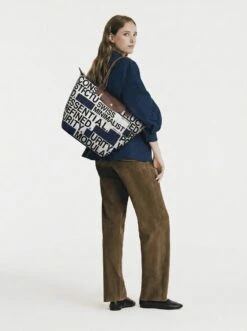 Alternative view of Longchamp Le Pliage Original L Tote Bag In Swiss Minimalist Big Type
