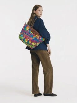 Alternative view of Longchamp Le Pliage Original L Tote Bag In Superflat Street Pop
