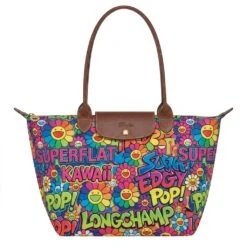 Longchamp Le Pliage Original L Tote Bag In Superflat Street Pop