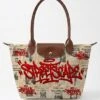 Longchamp Le Pliage Original L Tote Bag In Vintage Newspaper Overlay 2 Longchamp Le Pliage Original L Tote Bag In Vintage Newspaper Overlay -Longchamp Tote Bag Longchamp001 LLM 20260427 056 hero