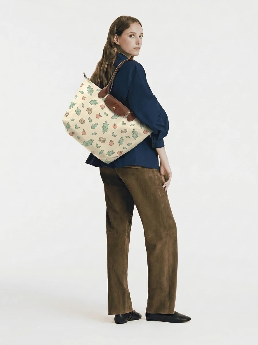 Longchamp Le Pliage Original L Tote Bag In Cozy Island Life 3 Longchamp Le Pliage Original L Tote Bag In Cozy Island Life - Image 2