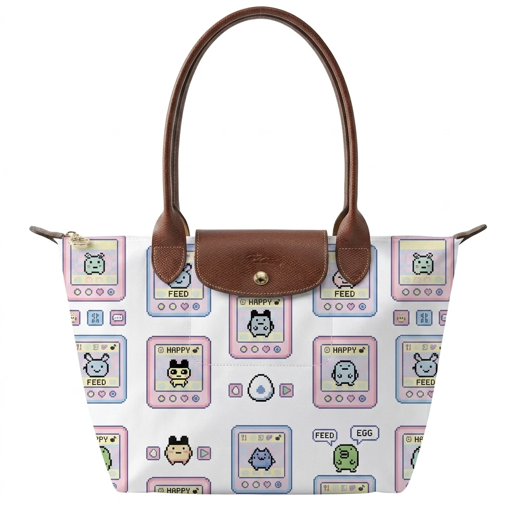 Longchamp Le Pliage Original L Tote Bag Retro Digital Pet 3 Longchamp Le Pliage Original L Tote Bag Retro Digital Pet