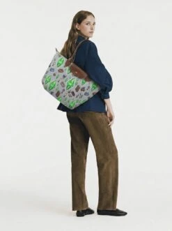 Alternative view of Longchamp Le Pliage Original L Tote Bag In Life Sim Plumbob