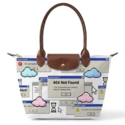 Longchamp Le Pliage Original L Tote Bag In Webcore / Old Internet