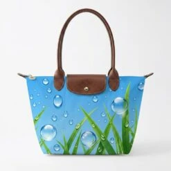 Longchamp Le Pliage Original L Tote Bag In Frutiger Aero Tech