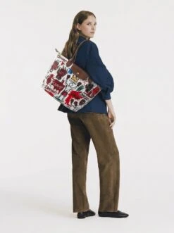 Alternative view of Longchamp Le Pliage Original L Tote Bag In The Boxing Champion