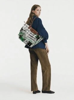 Alternative view of Longchamp Le Pliage Original L Tote Bag In Copyright & Capital