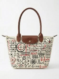 Longchamp Le Pliage Original L Tote Bag In Science & Equations