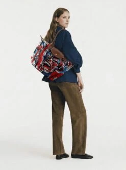 Alternative view of Longchamp Le Pliage Original L Tote Bag In The Screaming Head