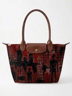 Longchamp Le Pliage Original L Tote Bag In Black Blood Of NYC