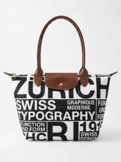 Longchamp Le Pliage Original L Tote Bag In Swiss Minimalist Big Type