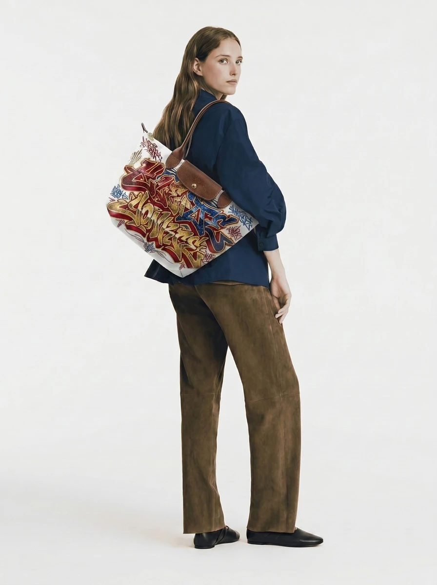 Longchamp Le Pliage Original L Tote Bag In Candy Paint Lowrider 4 Longchamp Le Pliage Original L Tote Bag In Candy Paint Lowrider - Image 2