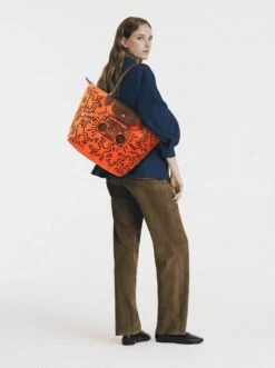 Alternative view of Longchamp Le Pliage Original L Tote Bag In Breakdance & Boombox