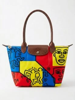 Longchamp Le Pliage Original L Tote Bag In Primary Color Block Pop