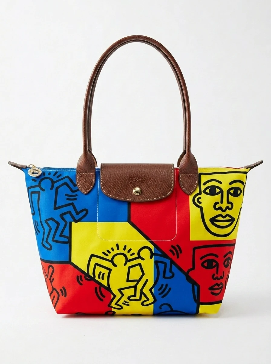 Longchamp Le Pliage Original L Tote Bag In Primary Color Block Pop 3 Longchamp Le Pliage Original L Tote Bag In Primary Color Block Pop