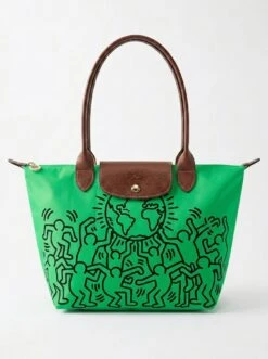 Longchamp Le Pliage Original L Tote Bag In Holding The Earth