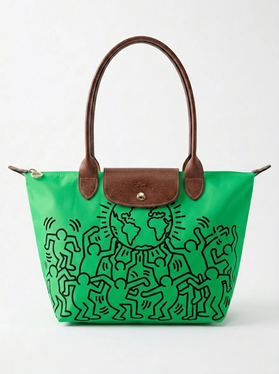 Longchamp Le Pliage Original L Tote Bag In Holding The Earth 3 Longchamp Le Pliage Original L Tote Bag In Holding The Earth