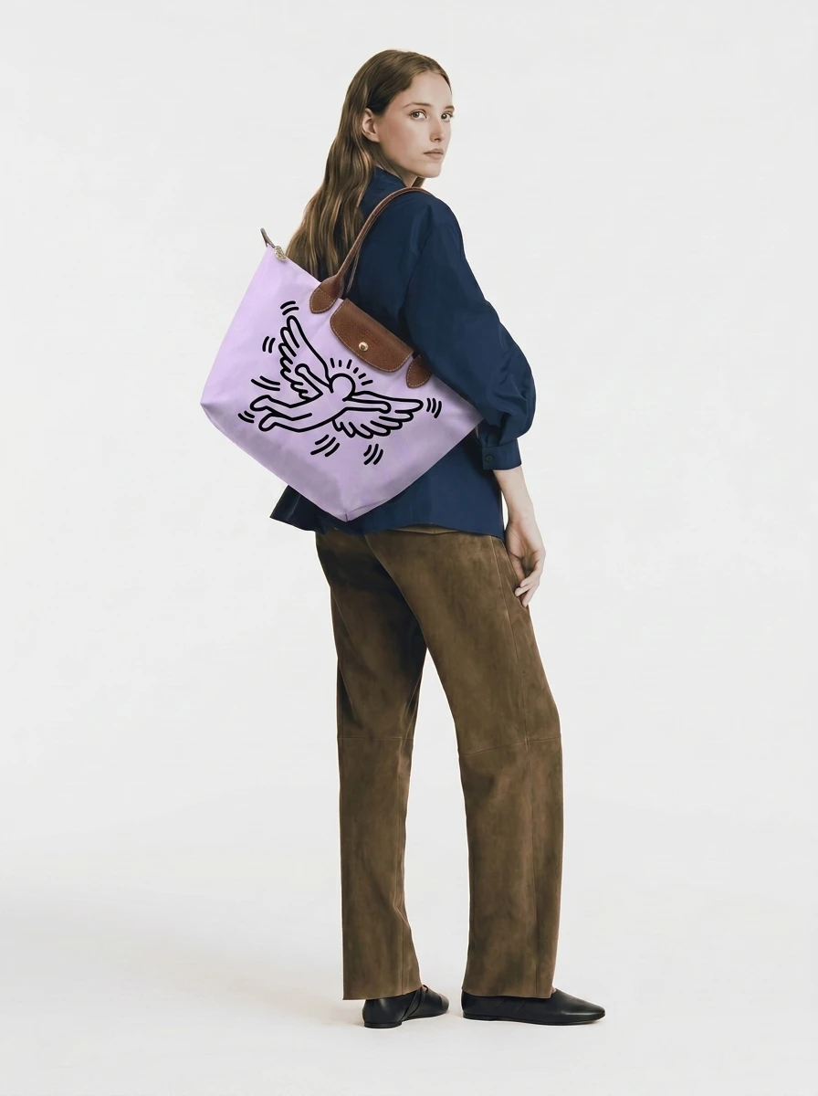 Longchamp Le Pliage Original L Tote Bag In The Flying Angel 4 Longchamp Le Pliage Original L Tote Bag In The Flying Angel - Image 2