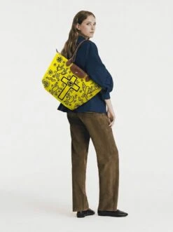 Alternative view of Longchamp Le Pliage Original L Tote Bag In Cross & Spirits