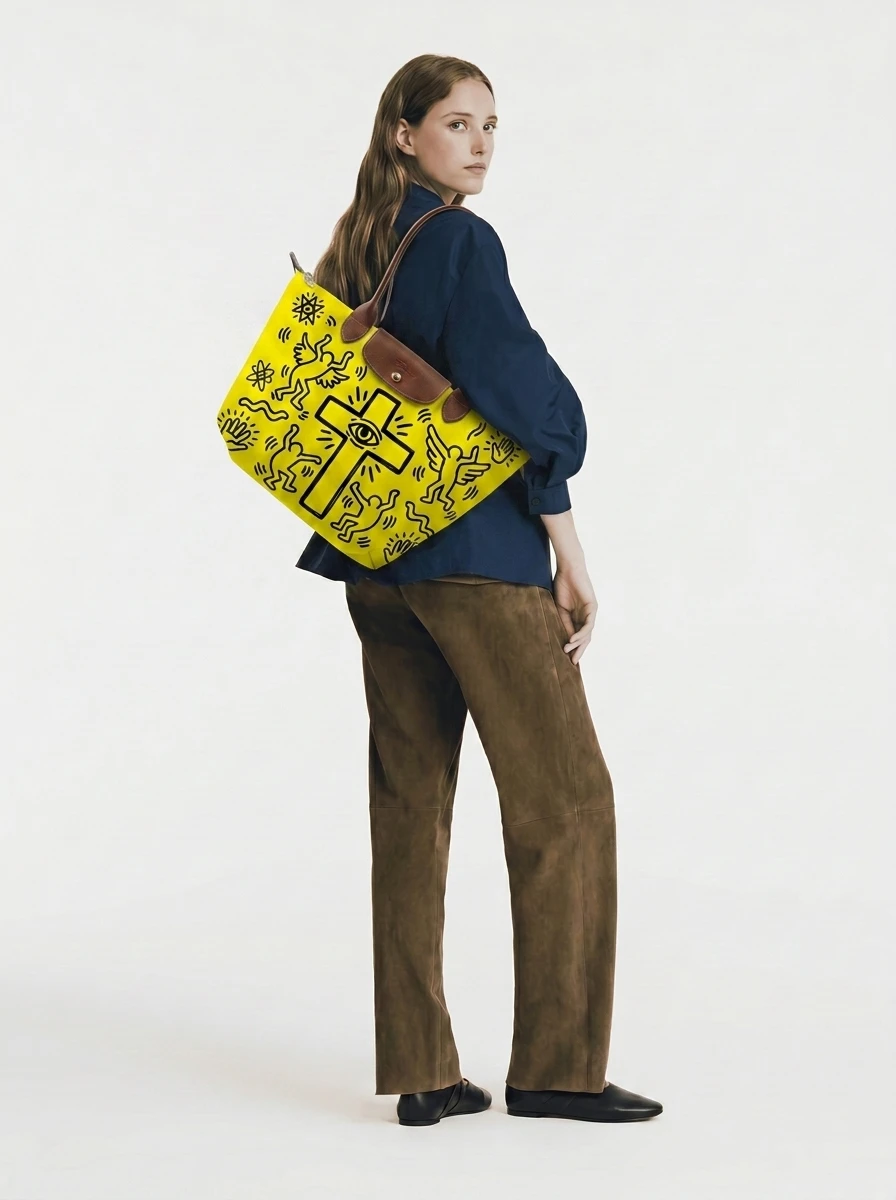 Longchamp Le Pliage Original L Tote Bag In Cross & Spirits 4 Longchamp Le Pliage Original L Tote Bag In Cross & Spirits - Image 2