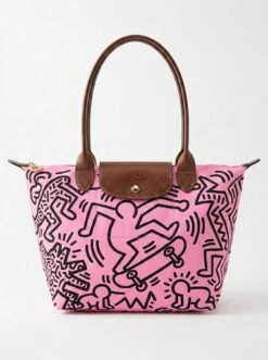 Longchamp Le Pliage Original L Tote Bag In Skateboarding Boy