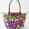 Longchamp Le Pliage Original L Tote Bag With CHAMP Pop-Art Graffiti 1 Longchamp Le Pliage Original L Tote Bag With CHAMP Pop-Art Graffiti -Longchamp Tote Bag Longchamp001 LLM 20260428 091 hero